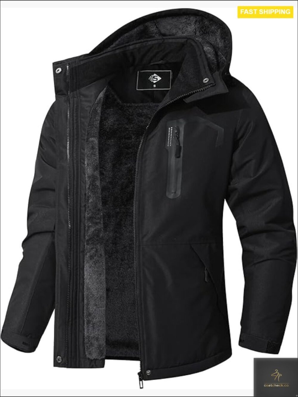 Waterproof Ski Jacket Warm Winter Coat Snowboard Rain Jacket Hooded Windbreaker